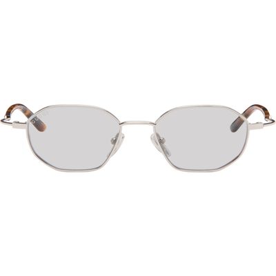 Gucci Gucci Silver Emblem Directional Sunglasses