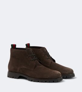 Gucci Gucci Suede desert boots