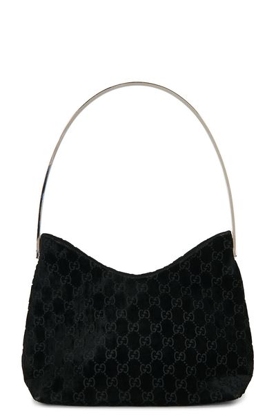 gucci Gucci Suede Hobo Bag