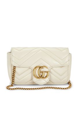 gucci Gucci Super Mini GG Marmont Shoulder Bag