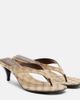 Gucci Gucci Vittoria GG canvas thong sandals - 1
