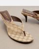 Gucci Gucci Vittoria GG canvas thong sandals - 6