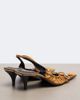 Gucci Gucci Vittoria Horsebit suede slingback pumps - 3