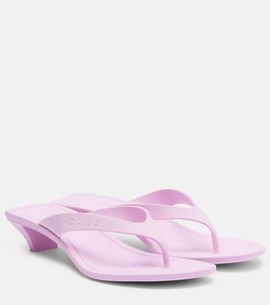 Gucci Gucci Vittoria logo thong sandals
