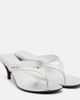 Gucci Gucci Vittoria metallic leather thong sandals - 1