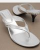 Gucci Gucci Vittoria metallic leather thong sandals - 6