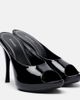 Gucci Gucci Viv patent leather platform mules - 1