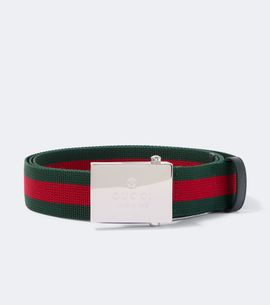 Gucci Gucci Web Stripe canvas belt