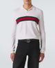 Gucci Gucci Web Stripe cashmere polo shirt - 3