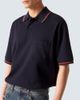 Gucci Gucci Web Stripe cotton-blend piqué polo shirt - 5