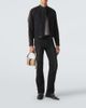 Gucci Gucci Web Stripe denim biker jacket - 3