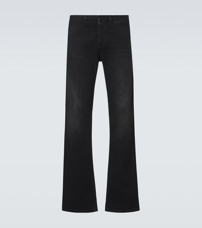 Gucci Gucci Web Stripe flared jeans