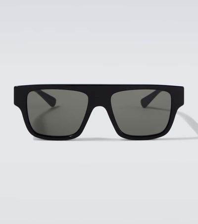 Gucci Gucci Web Stripe flat-top sunglasses