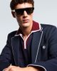 Gucci Gucci Web Stripe flat-top sunglasses - 3