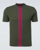 Gucci Gucci Web Stripe knitted cotton T-shirt - 1