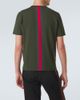 Gucci Gucci Web Stripe knitted cotton T-shirt - 4