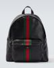 Gucci Gucci Web Stripe leather backpack - 1