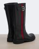 Gucci Gucci Web Stripe leather biker boots - 3