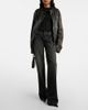 Gucci Gucci Web Stripe leather biker jacket - 7