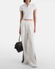 Gucci Gucci Web Stripe ribbed-knit cropped polo shirt - 6