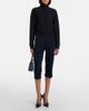 Gucci Gucci Web Stripe ribbed-knit jersey capri pants - 2