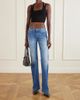 GUCCI Horsebit-embellished low-rise flared jeans - 2