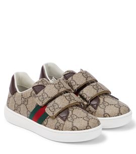 Gucci Kids Gucci Kids Ace GG canvas sneakers