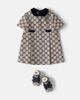 Gucci Kids Gucci Kids Baby GG Canvas cotton-blend dress - 2