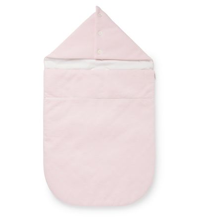 Gucci Kids Gucci Kids Baby GG cotton piqué sleeping bag