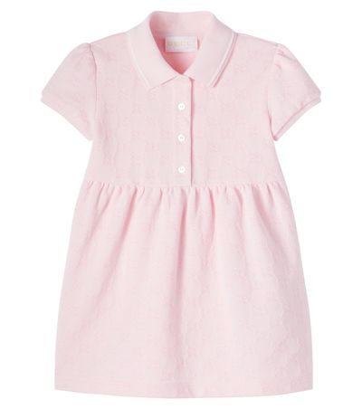 Gucci Kids Gucci Kids Baby GG cotton polo dress