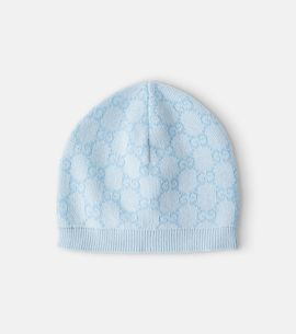 Gucci Kids Gucci Kids Baby GG jacquard wool beanie