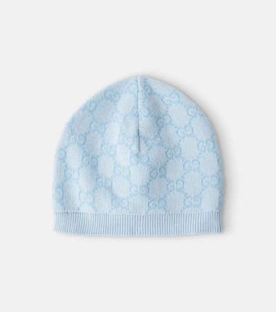 Gucci Kids Gucci Kids Baby GG jacquard wool beanie