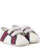 Gucci Kids Gucci Kids Baby suede-trimmed canvas sneakers - 1