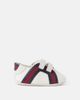 Gucci Kids Gucci Kids Baby suede-trimmed canvas sneakers - 4