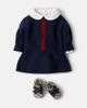 Gucci Kids Gucci Kids Baby Web Stripe virgin wool dress - 2