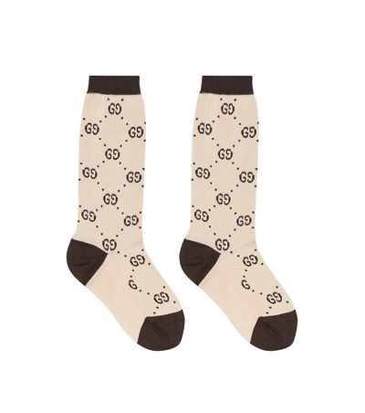 Gucci Kids Gucci Kids GG cotton-blend socks
