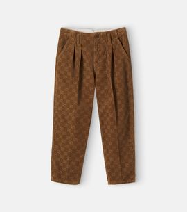 Gucci Kids Gucci Kids GG cotton corduroy pants