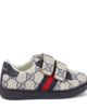 Gucci Kids Gucci Kids GG leather-trimmed sneakers - 4