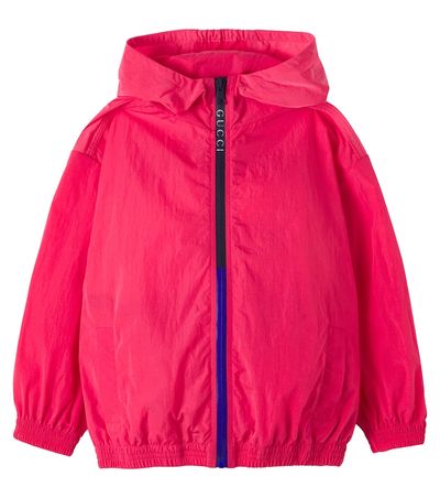 Gucci Kids Gucci Kids Logo oversized jacket