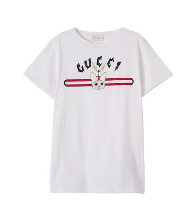 Gucci Kids Gucci Kids Printed cotton jersey T-shirt