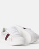 Gucci Kids Gucci Kids Stretch Web Stripe leather sneakers - 6