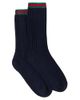Gucci Kids Gucci Kids Web Stripe cotton-blend socks - 1