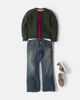 Gucci Kids Gucci Kids Web stripe jacquard wool sweater - 2