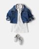 Gucci Kids Gucci Kids Web Stripe piqué polo dress - 2