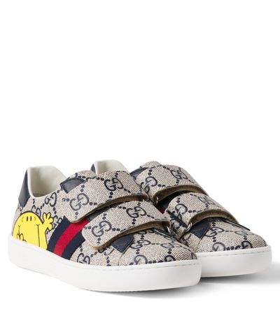 Gucci Kids Gucci Kids x Mr. Men Little Miss Ace GG canvas sneakers