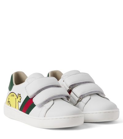 Gucci Kids Gucci Kids x Mr. Men Little Miss leather sneakers