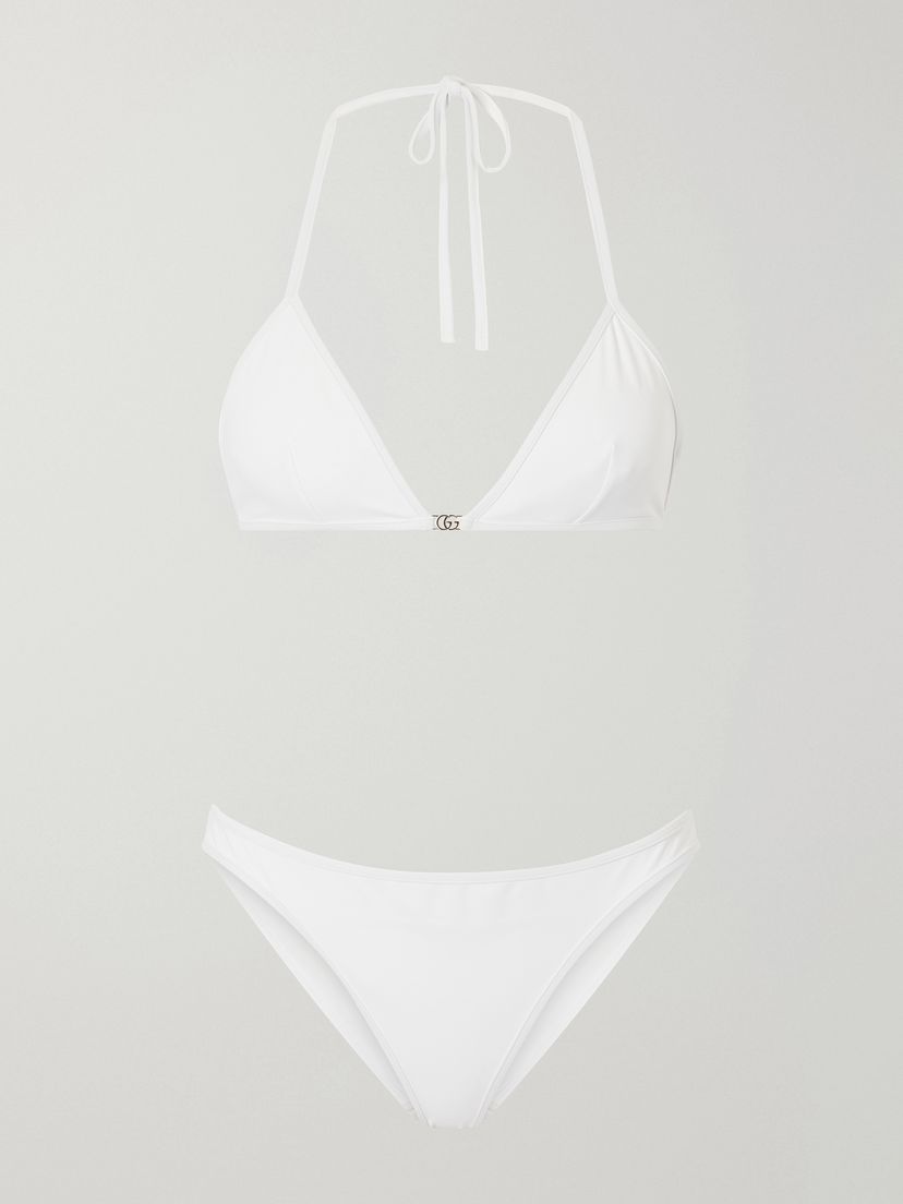 GUCCI Logo-embellished bikini