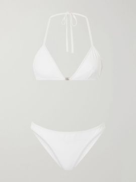 GUCCI Logo-embellished bikini