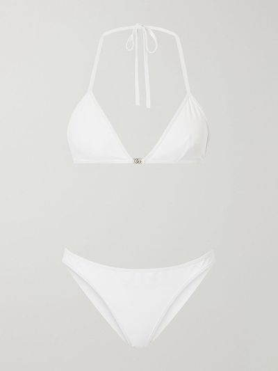 GUCCI Logo-embellished bikini