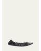 Gucci Prima Leather Ballerina Flats - 1
